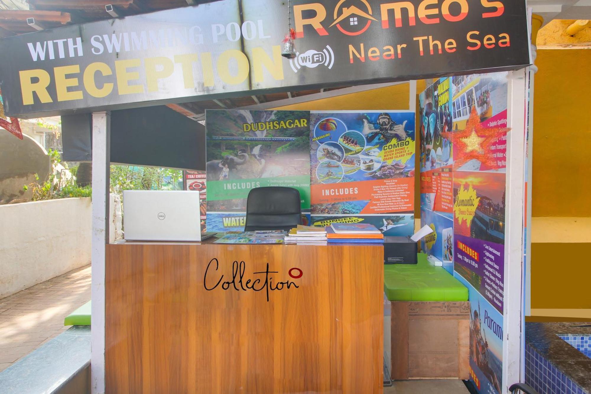 Collection O Romeos Place Baga Beach Hotel Калангуте Екстериор снимка